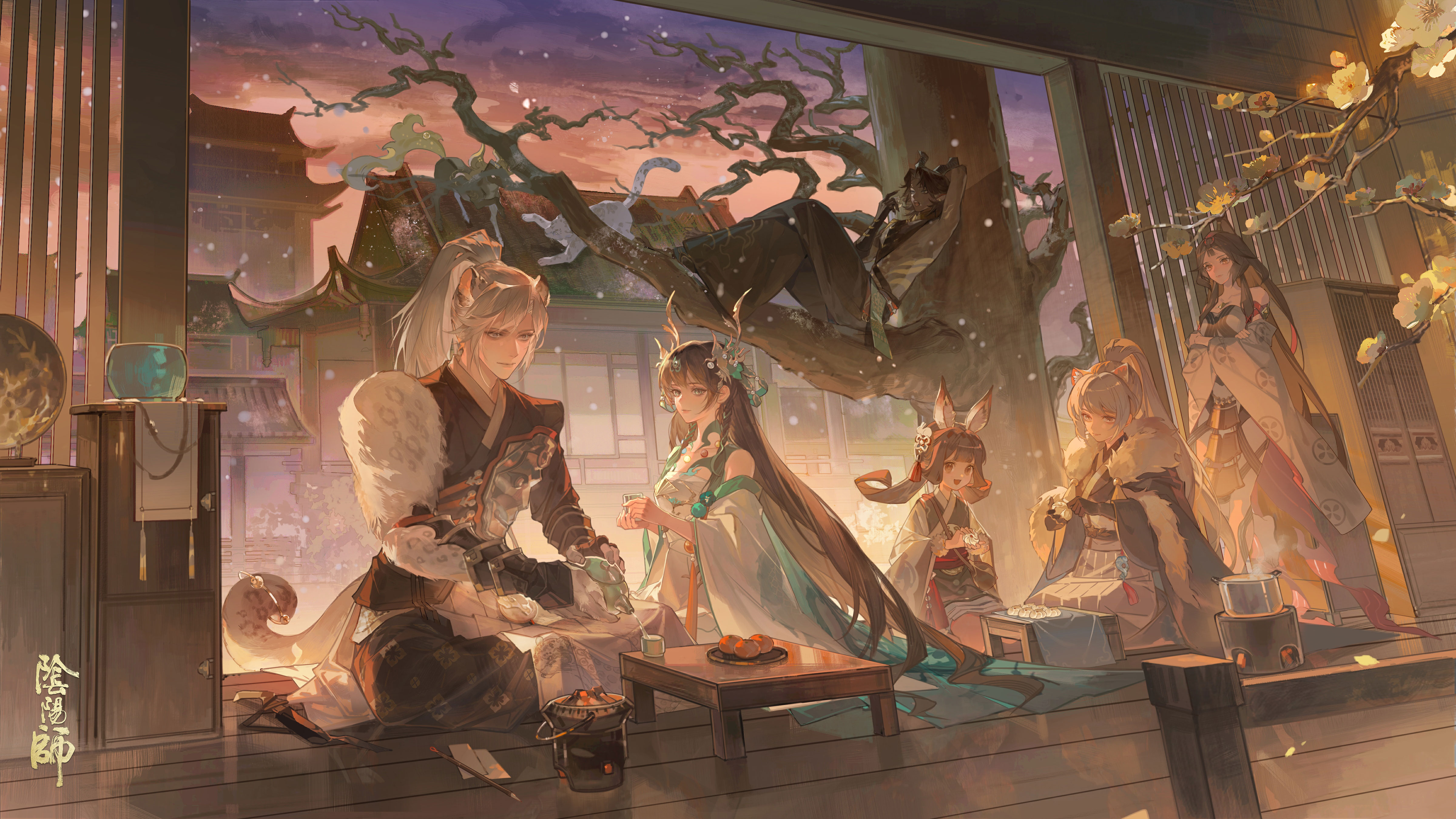 知己相邀共聚,《阴阳师》冬霄唤友活动即将开启！