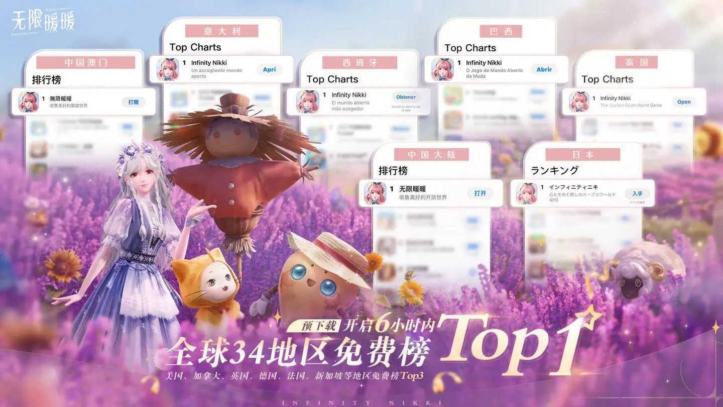 《无限暖暖》全球公测启航！探索奇迹大陆，换装冒险之旅开启！