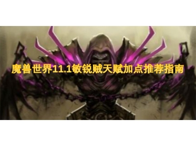 魔兽世界11.1敏锐贼天赋加点推荐指南