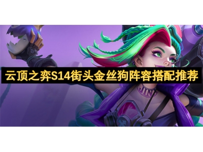 云顶之弈S14街头金丝狗阵容搭配推荐